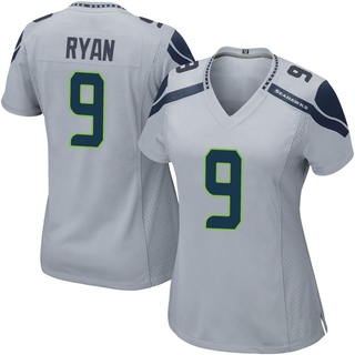 Game Jon Ryan Women's Seattle Seahawks Alternate Jersey - Gray