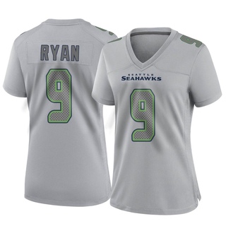 Game Jon Ryan Women's Seattle Seahawks Atmosphere Fashion Jersey - Gray