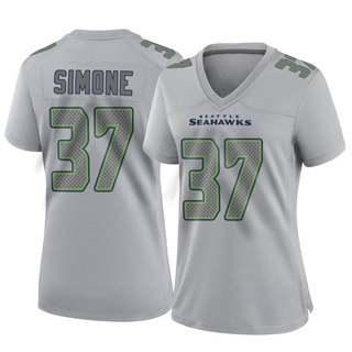 Game Jordan Simone Women's Seattle Seahawks Atmosphere Fashion Jersey - Gray