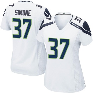 Game Jordan Simone Women's Seattle Seahawks Jersey - White