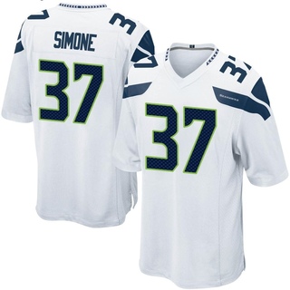 Game Jordan Simone Youth Seattle Seahawks Jersey - White