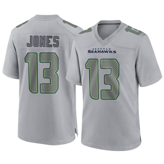 Game Josh Jones Youth Seattle Seahawks Atmosphere Fashion Jersey - Gray