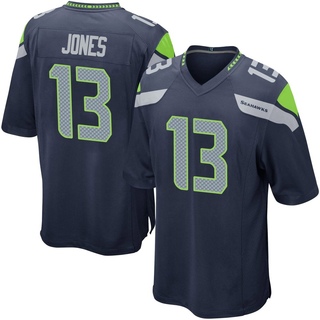 Game Josh Jones Youth Seattle Seahawks Team Color Jersey - Navy