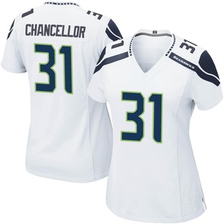 Game Kam Chancellor Women's Seattle Seahawks Jersey - White