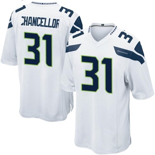 Game Kam Chancellor Youth Seattle Seahawks Jersey - White