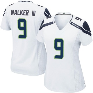 Game Kenneth Walker III Women's Seattle Seahawks Jersey - White