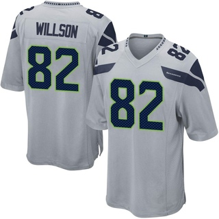 Game Luke Willson Men's Seattle Seahawks Alternate Jersey - Gray
