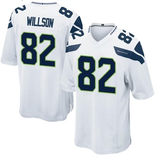 Game Luke Willson Men's Seattle Seahawks Jersey - White