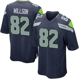 Game Luke Willson Men's Seattle Seahawks Team Color Jersey - Navy
