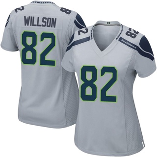 Game Luke Willson Women's Seattle Seahawks Alternate Jersey - Gray