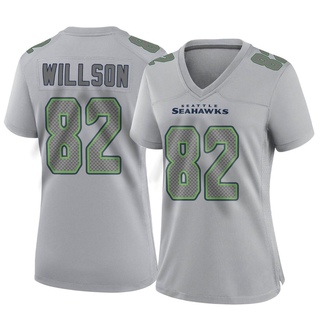 Game Luke Willson Women's Seattle Seahawks Atmosphere Fashion Jersey - Gray