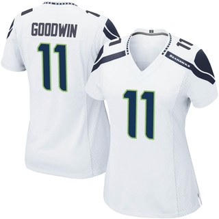 Game Marquise Goodwin Women's Seattle Seahawks Jersey - White