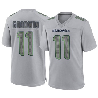 Game Marquise Goodwin Youth Seattle Seahawks Atmosphere Fashion Jersey - Gray