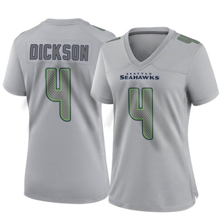 Game Michael Dickson Women's Seattle Seahawks Atmosphere Fashion Jersey - Gray