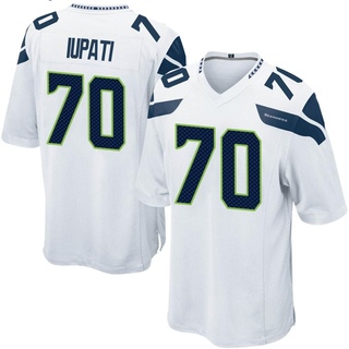 Game Mike Iupati Youth Seattle Seahawks Jersey - White