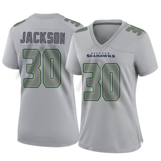 Game Mike Jackson Women's Seattle Seahawks Atmosphere Fashion Jersey - Gray