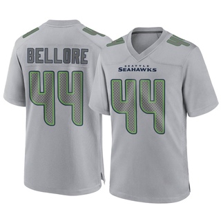Game Nick Bellore Men's Seattle Seahawks Atmosphere Fashion Jersey - Gray