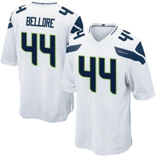 Game Nick Bellore Men's Seattle Seahawks Jersey - White