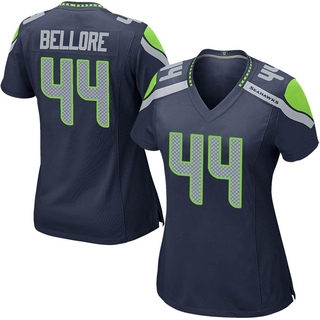 Game Nick Bellore Women's Seattle Seahawks Team Color Jersey - Navy