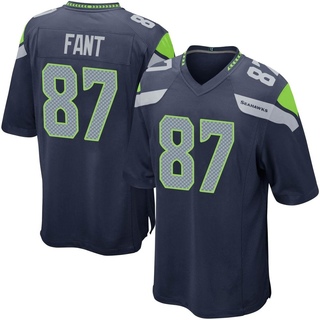 Game Noah Fant Youth Seattle Seahawks Team Color Jersey - Navy