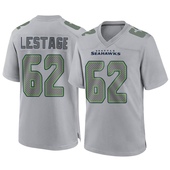 Game Pier-Olivier Lestage Men's Seattle Seahawks Atmosphere Fashion Jersey - Gray