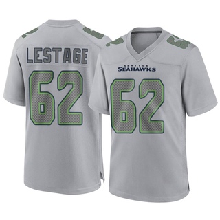 Game Pier-Olivier Lestage Men's Seattle Seahawks Atmosphere Fashion Jersey - Gray
