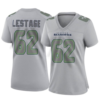 Game Pier-Olivier Lestage Women's Seattle Seahawks Atmosphere Fashion Jersey - Gray