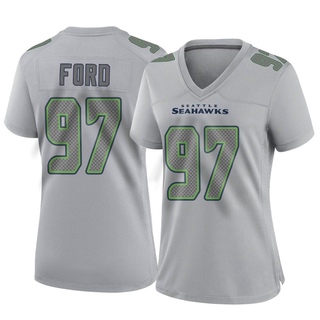 Game Poona Ford Women's Seattle Seahawks Atmosphere Fashion Jersey - Gray