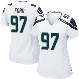 Game Poona Ford Women's Seattle Seahawks Jersey - White