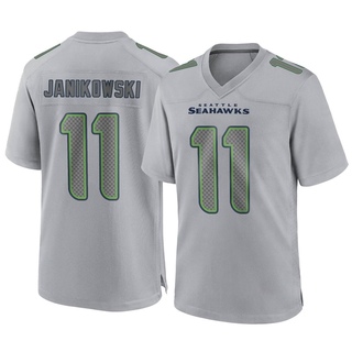 Game Sebastian Janikowski Men's Seattle Seahawks Atmosphere Fashion Jersey - Gray