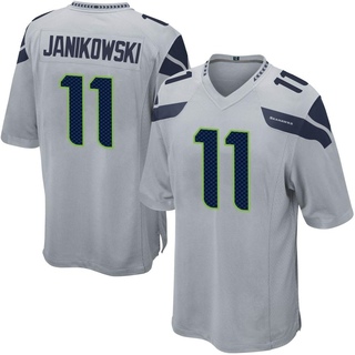 Game Sebastian Janikowski Youth Seattle Seahawks Alternate Jersey - Gray