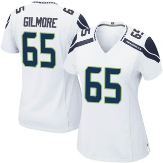 Game Shamarious Gilmore Women's Seattle Seahawks Jersey - White