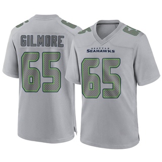 Game Shamarious Gilmore Youth Seattle Seahawks Atmosphere Fashion Jersey - Gray