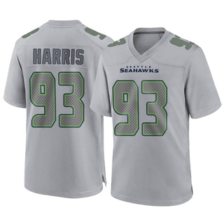 Game Shelby Harris Men's Seattle Seahawks Atmosphere Fashion Jersey - Gray