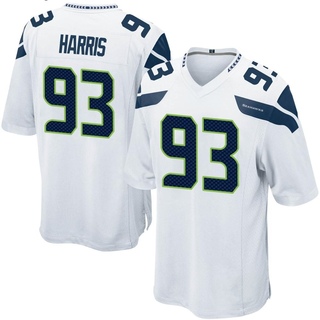 Game Shelby Harris Youth Seattle Seahawks Jersey - White