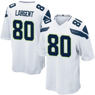 Game Steve Largent Youth Seattle Seahawks Jersey - White