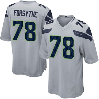 Game Stone Forsythe Men's Seattle Seahawks Alternate Jersey - Gray
