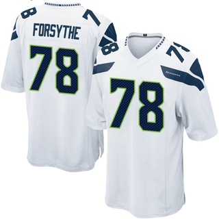 Game Stone Forsythe Men's Seattle Seahawks Jersey - White