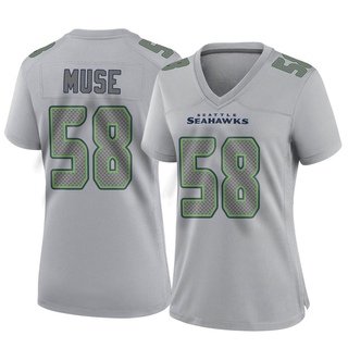 Game Tanner Muse Women's Seattle Seahawks Atmosphere Fashion Jersey - Gray