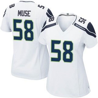Game Tanner Muse Women's Seattle Seahawks Jersey - White