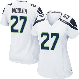Game Tariq Woolen Women's Seattle Seahawks Jersey - White