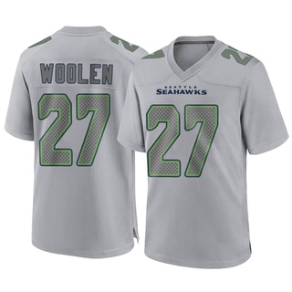 Game Tariq Woolen Youth Seattle Seahawks Atmosphere Fashion Jersey - Gray