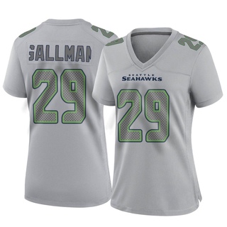 Game Wayne Gallman Women's Seattle Seahawks Atmosphere Fashion Jersey - Gray