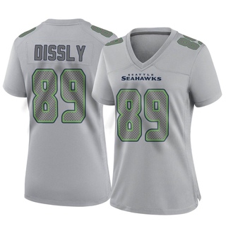 Game Will Dissly Women's Seattle Seahawks Atmosphere Fashion Jersey - Gray