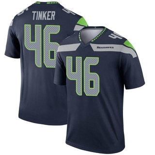 Legend Carson Tinker Youth Seattle Seahawks Jersey - Navy