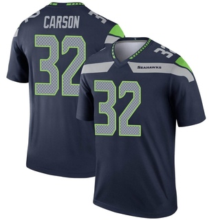 Legend Chris Carson Youth Seattle Seahawks Jersey - Navy