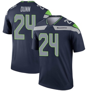 Legend Isaiah Dunn Men's Seattle Seahawks Jersey - Navy