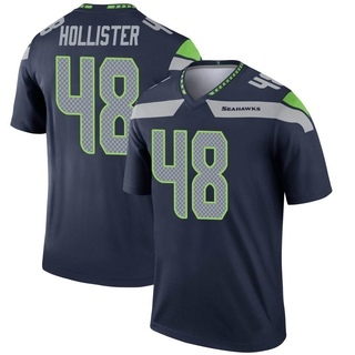 Legend Jacob Hollister Men's Seattle Seahawks Jersey - Navy