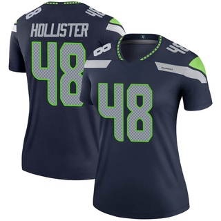 Legend Jacob Hollister Women's Seattle Seahawks Jersey - Navy