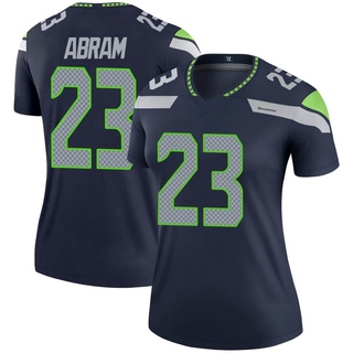 Legend Johnathan Abram Women's Seattle Seahawks Jersey - Navy